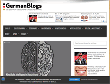 Tablet Screenshot of kunst.germanblogs.de